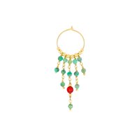 Orecchini Maman et Sophie Donna in Argento Smeraldo ORISF0SMCO - ORISF0SMCO